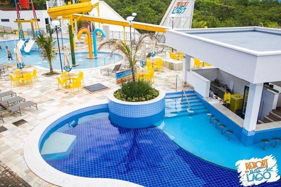 Resort Do Lago Apart カルダス・ノバス エクステリア 写真